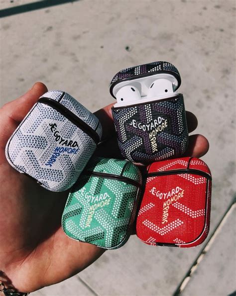 goyard airpods pro case|maison goyard accessories.